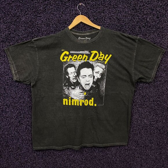 Green Day Nimrod Tshirt size extra large - Picture 1 of 4